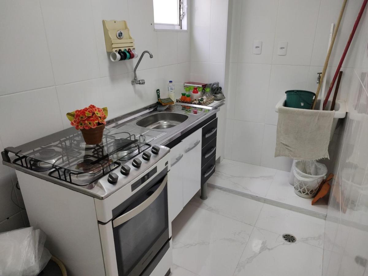 Apartamento na Praia do Gonzaga Santos (Sao Paulo) Exterior foto