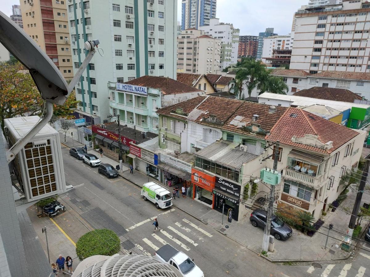Apartamento na Praia do Gonzaga Santos (Sao Paulo) Exterior foto
